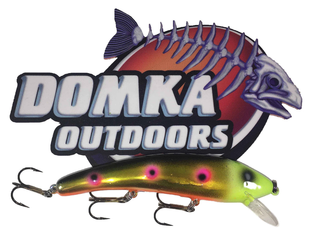 Ripplin' Red Fin - Spotted Banana – Domka Outdoors