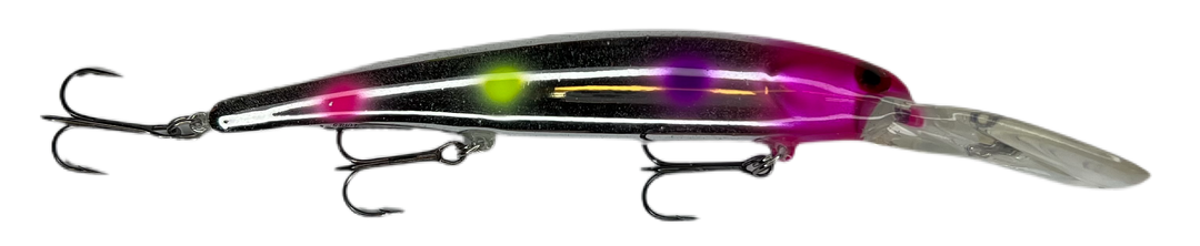 barbie fishing lure Bandit Domka Outdoors proof finish. Chrome Barbie Bandit Domka